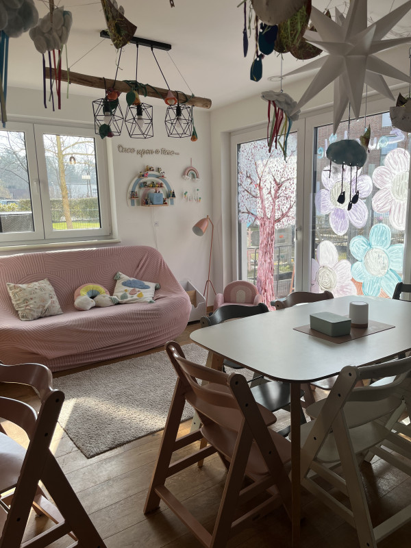 Essbereich und Kuschelecke