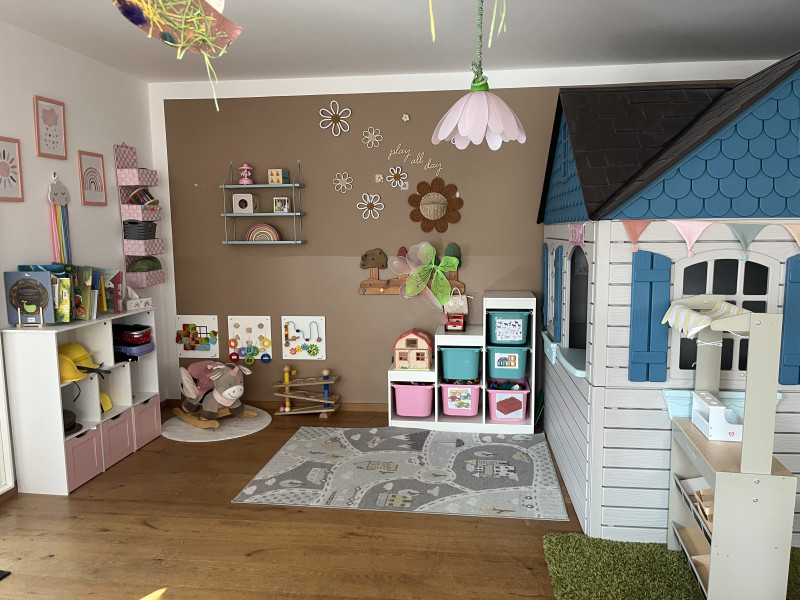 Rollenspielbereich und Bauecke